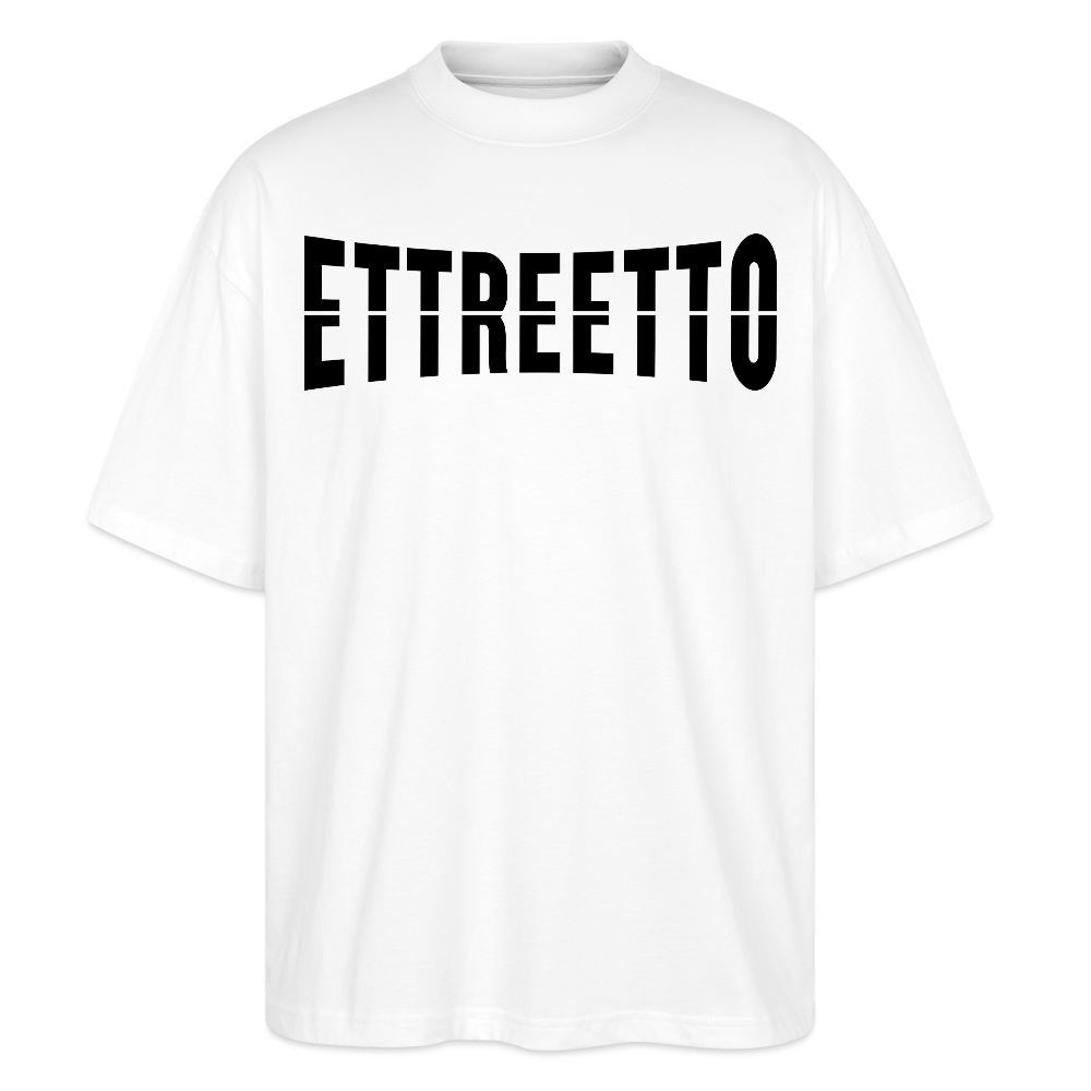 Oversize Tee "Streetmade" - hvid