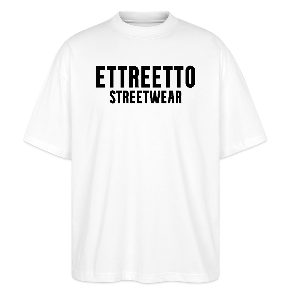 Oversize Tee "Street" - hvid