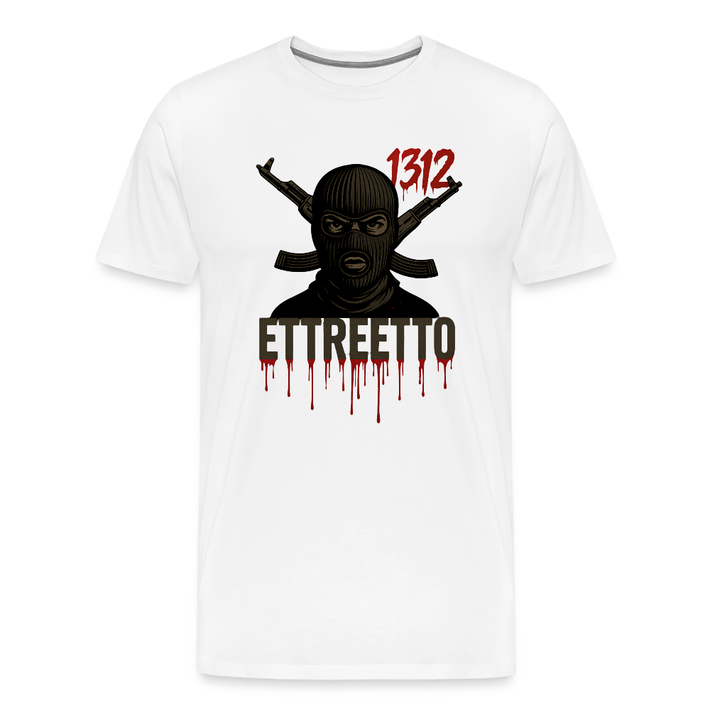 Premium T-Shirt "13:12" - hvid