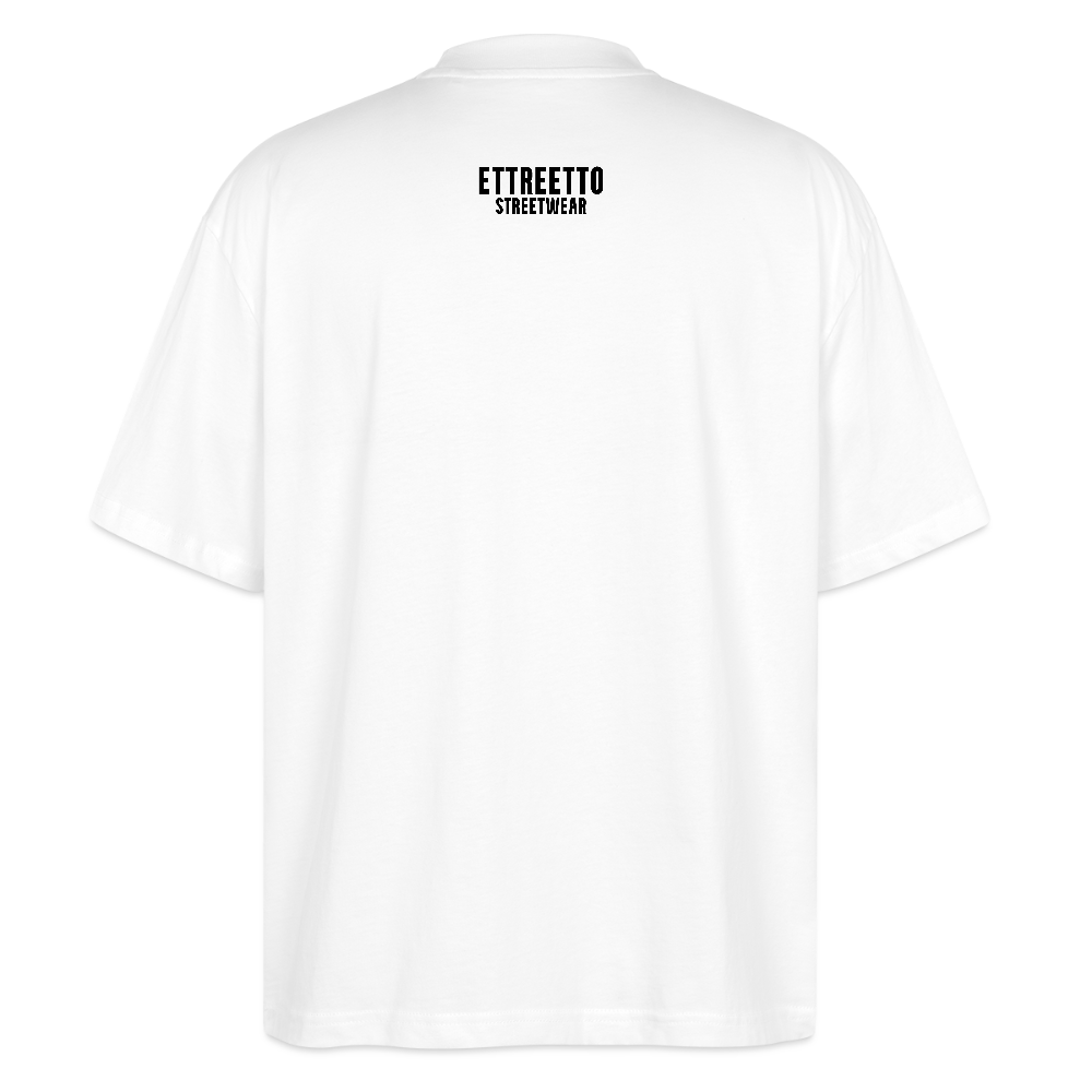 Oversize Tee "Street" - hvid