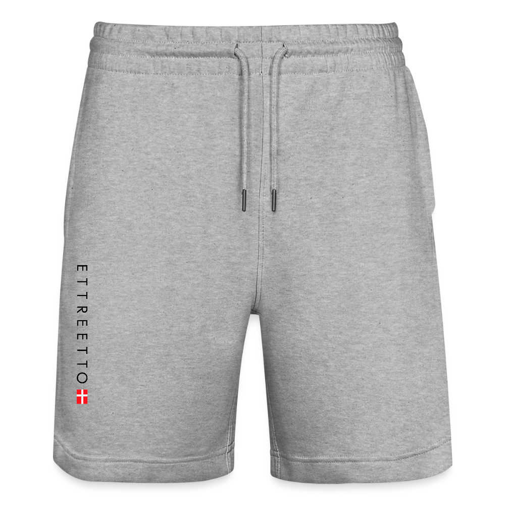 Stanley/Stella Trainer økologiske unisex joggingshorts - grå meleret