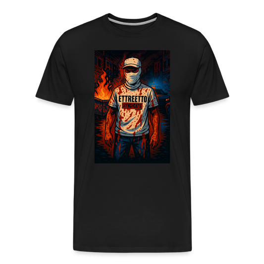 Premium T-Shirt (Organic) "Chaos" - sort