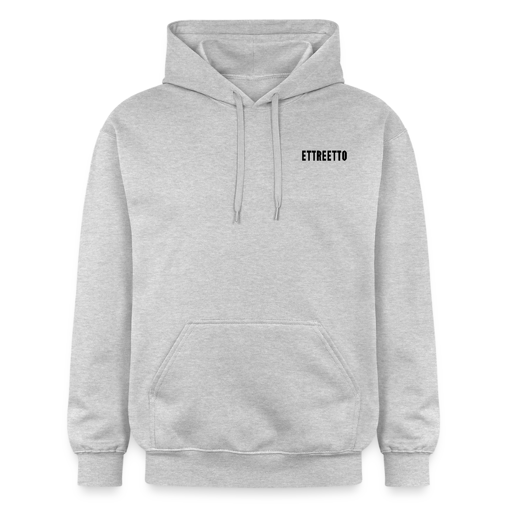Heavy Hoodie "SDLTP" - lysegrå meleret