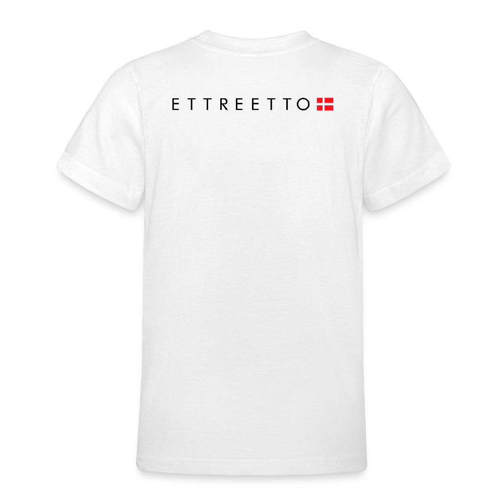 Teenager T-shirt - hvid