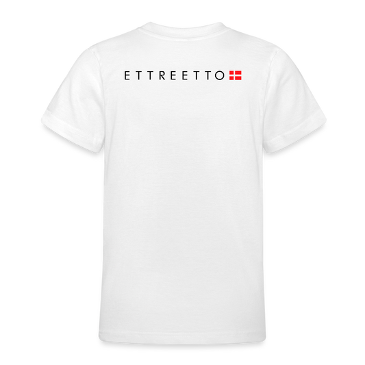 Teenager T-shirt - hvid