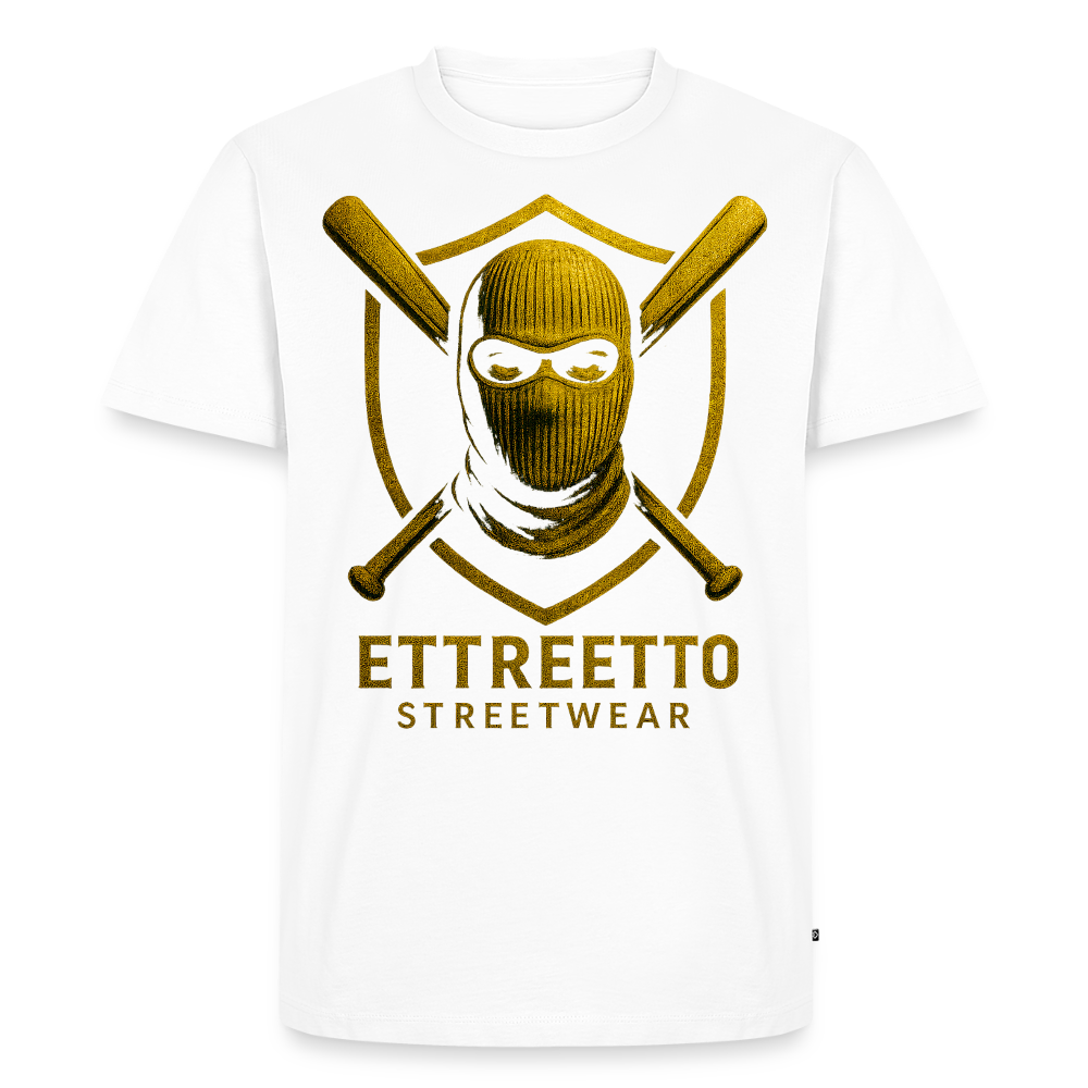 Premium T-Shirt "ETTREETTO" - hvid