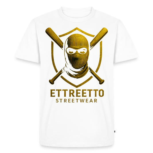 Premium T-Shirt "ETTREETTO" - hvid