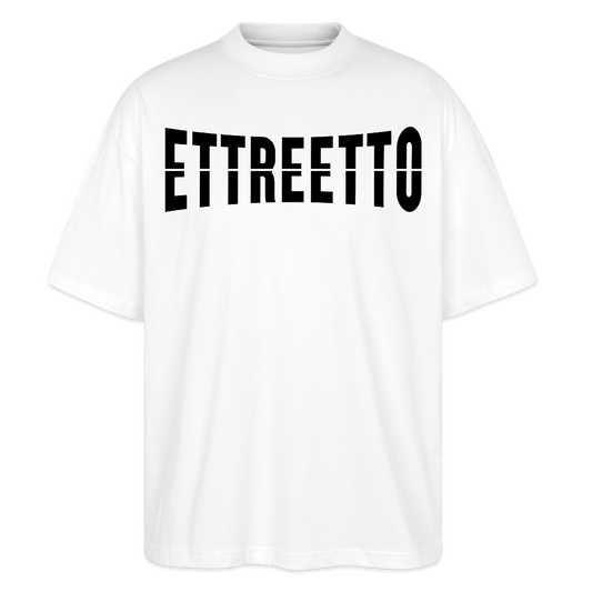 Oversize Tee "Streetmade" - hvid
