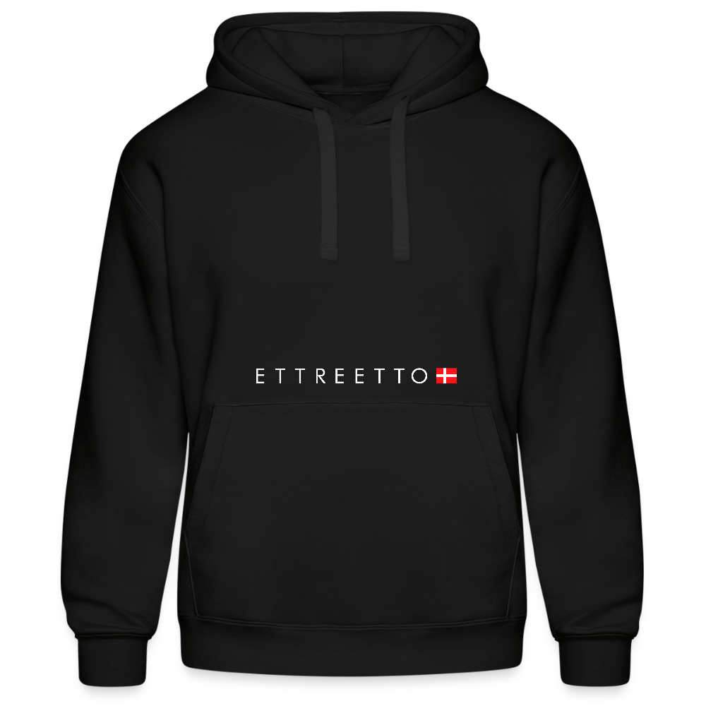 Relaxed Hoodie - sort