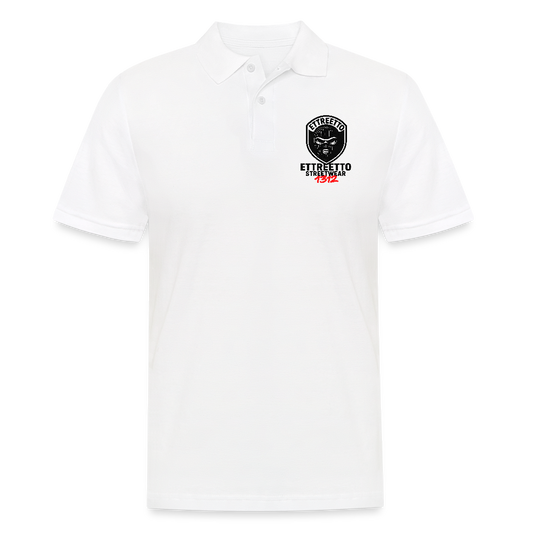 Polo Shirt "4C4B" - hvid