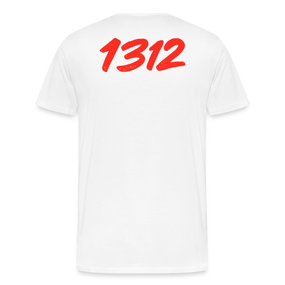 Premium T-Shirt "4C4B" - hvid