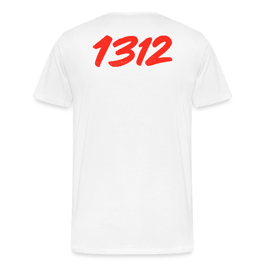 Premium T-Shirt "4C4B" - hvid