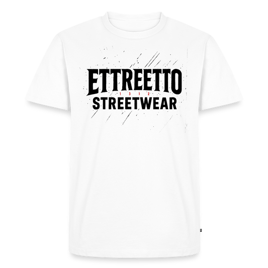 Premium T-Shirt "ETTREETTO 1312" - hvid