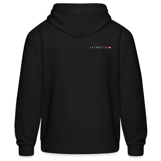 Relaxed Hoodie - sort