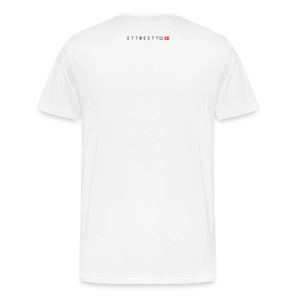 Premium T-Shirt "666" - hvid