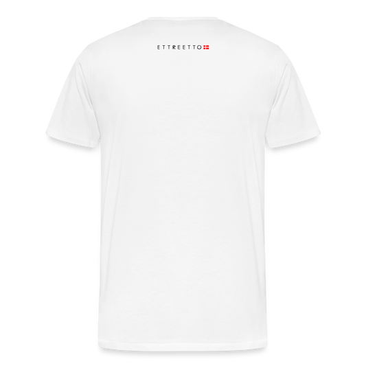 Premium T-Shirt "666" - hvid