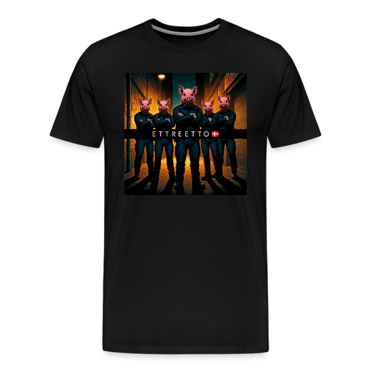 Premium T-Shirt "FTP" - sort