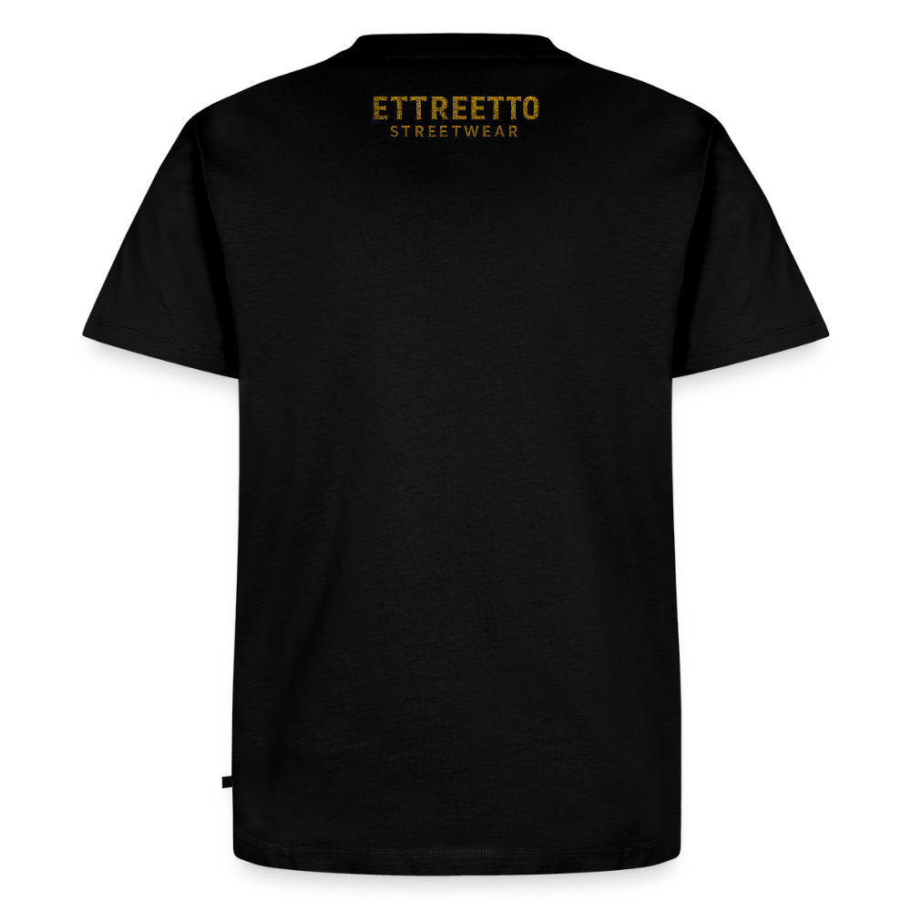 Premium T-Shirt "ETTREETTO" - sort