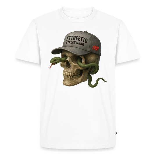 Premium T-Shirt "SNAKEEYES" - hvid