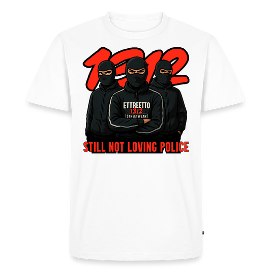 Premium T-Shirt "S.N.L.P" - hvid