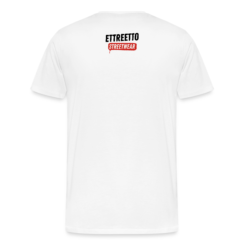 Premium T-Shirt "Tretten12" - hvid