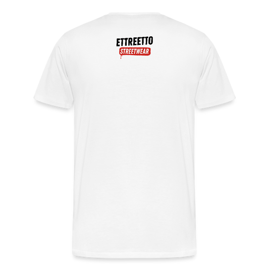 Premium T-Shirt "Tretten12" - hvid