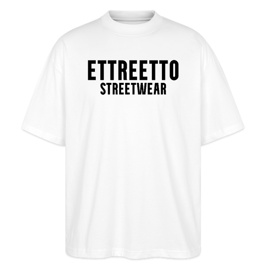 Oversize Tee "Street" - hvid
