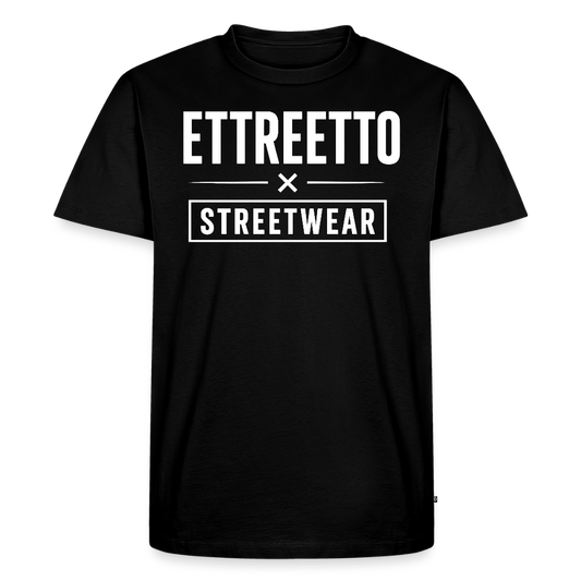 Premium T-Shirt "ET3ET2" - sort
