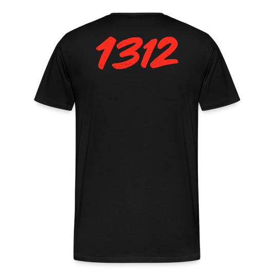 Premium T-Shirt "4C4B" - sort