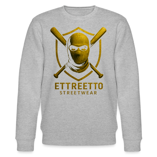 Classic Sweatshirt "ETTREETTO" - grå meleret