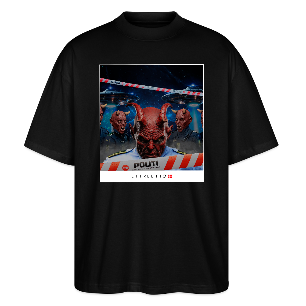 Oversize Tee "666" - sort