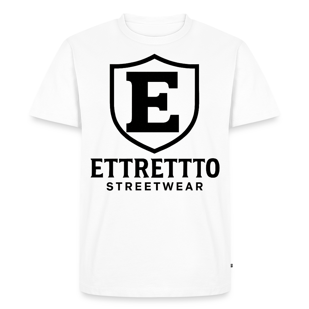 Premium T-Shirt "ETTREETTO FC" - hvid