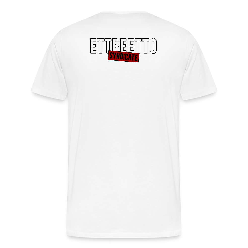 Premium T-Shirt (Organic) "Chaos" - hvid