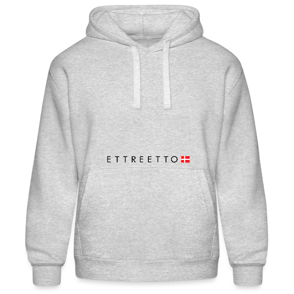 Relaxed Hoodie - grå meleret