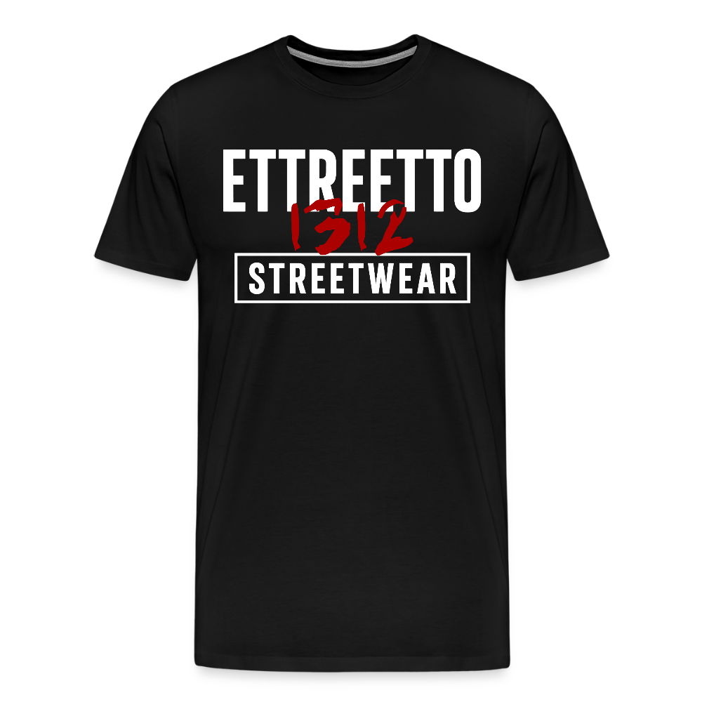 Premium T-Shirt "ETTRE12" - sort