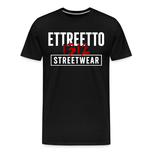 Premium T-Shirt "ETTRE12" - sort