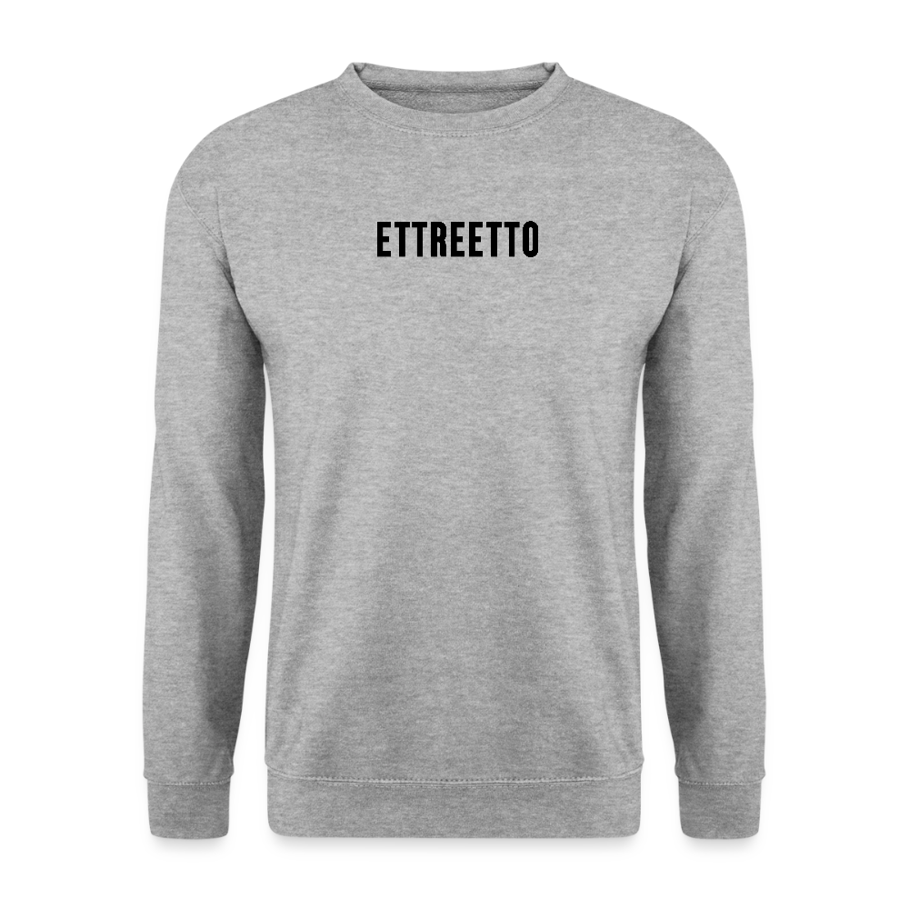 Basic Sweatshirt "SDLTP" - hvidgrå meleret