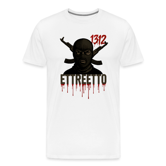 Premium T-Shirt "13:12" - hvid