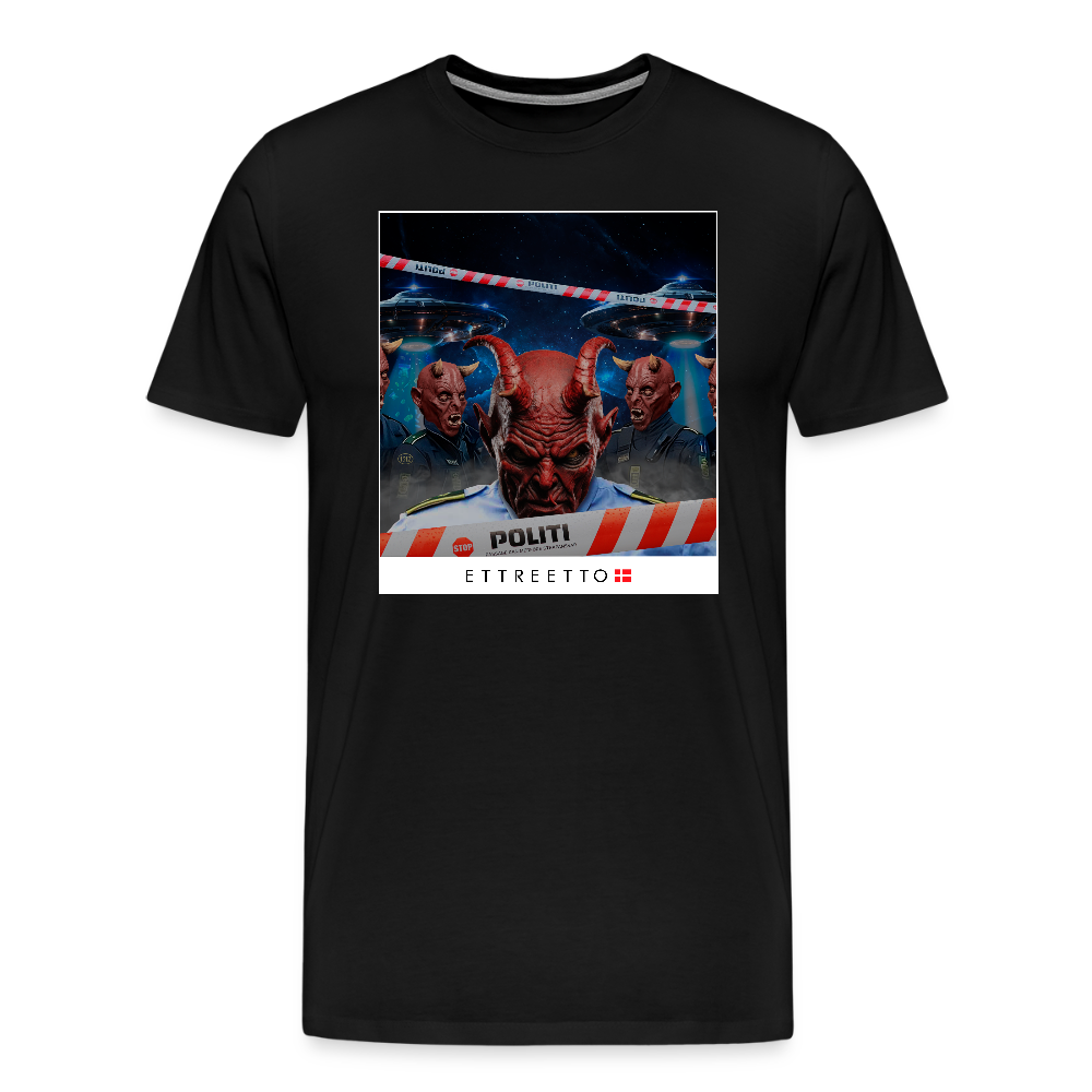 Premium T-Shirt "666" - sort