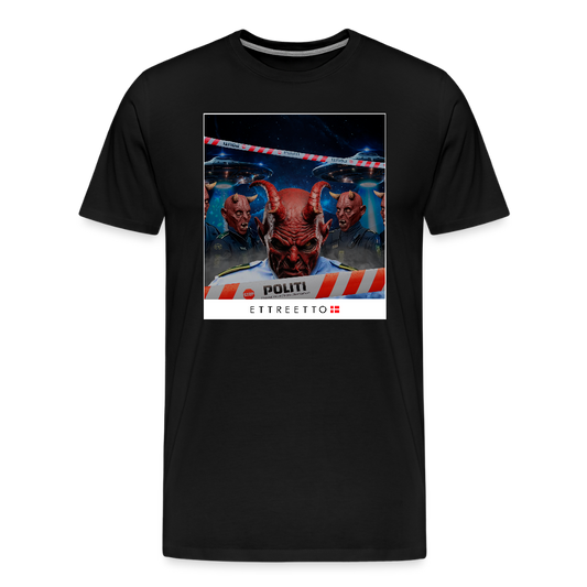 Premium T-Shirt "666" - sort