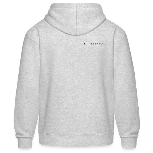 Relaxed Hoodie - grå meleret