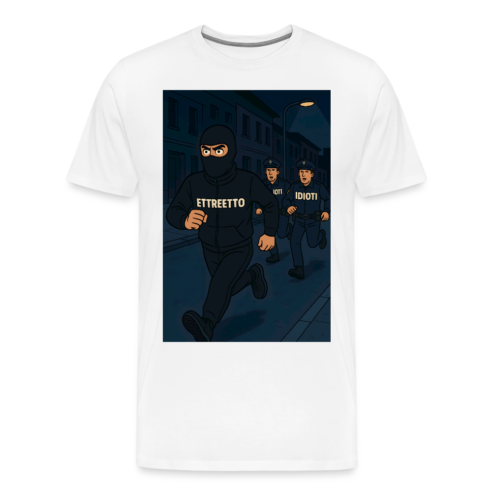 Premium T-Shirt "Tretten12" - hvid