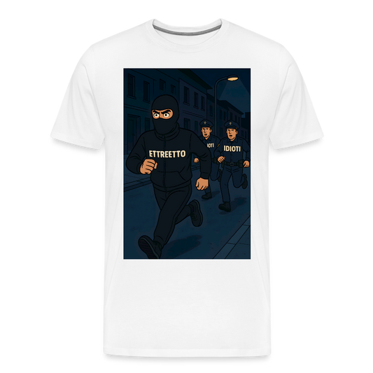 Premium T-Shirt "Tretten12" - hvid