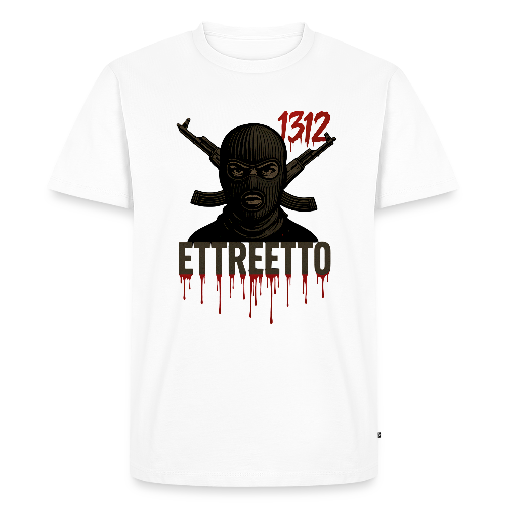 Premium T-Shirt "13:12" - hvid