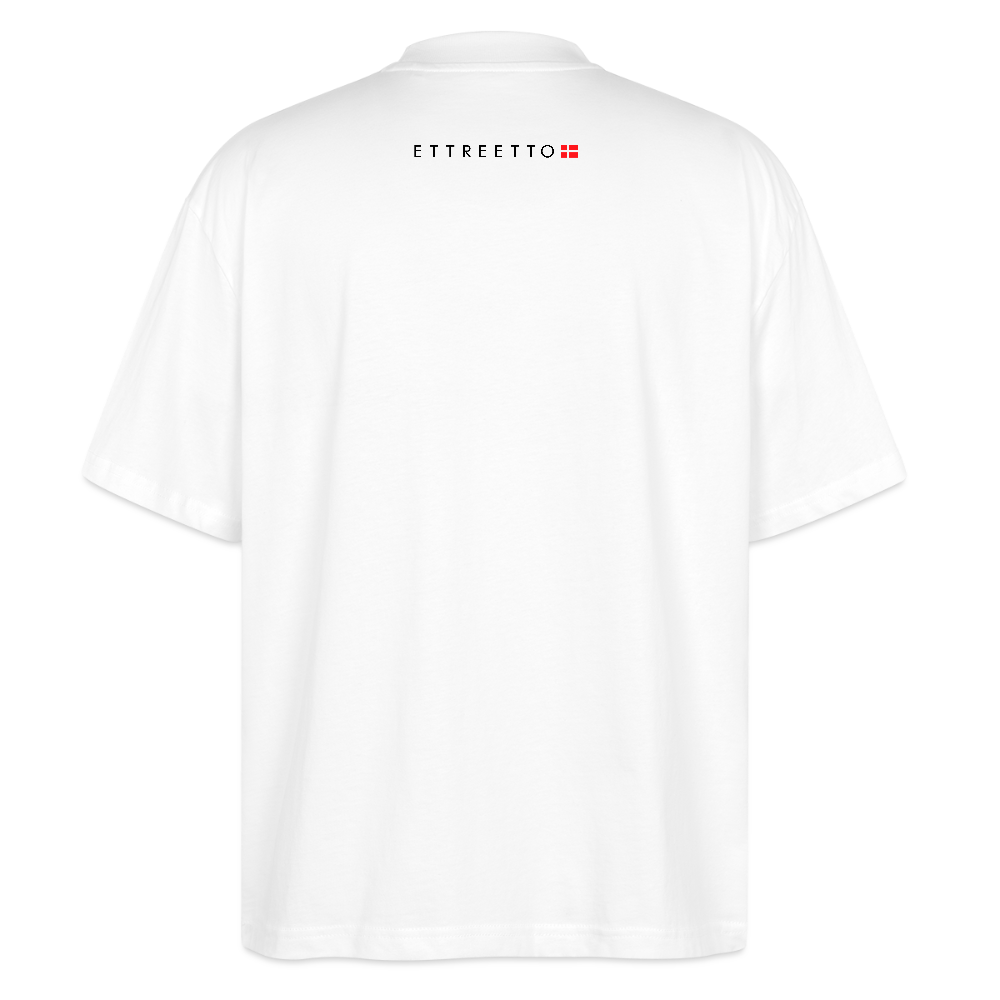 Oversize Tee "FTP" - hvid