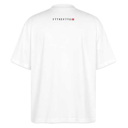 Oversize Tee "FTP" - hvid