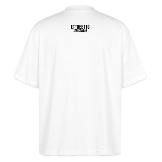 Oversize Tee "Street" - hvid