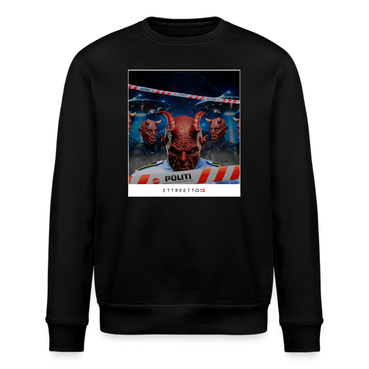 Organic Sweatshirt "666" - sort