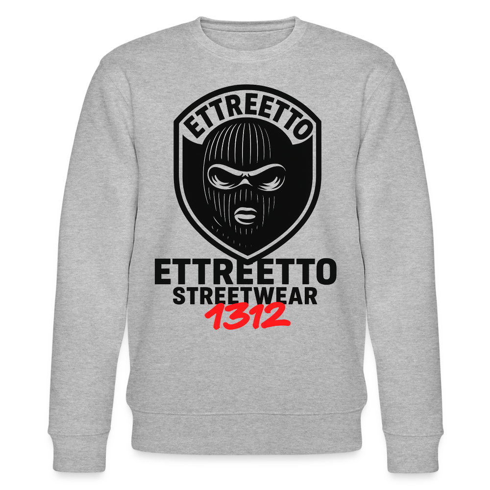 Sweatshirt "4C4B" - grå meleret