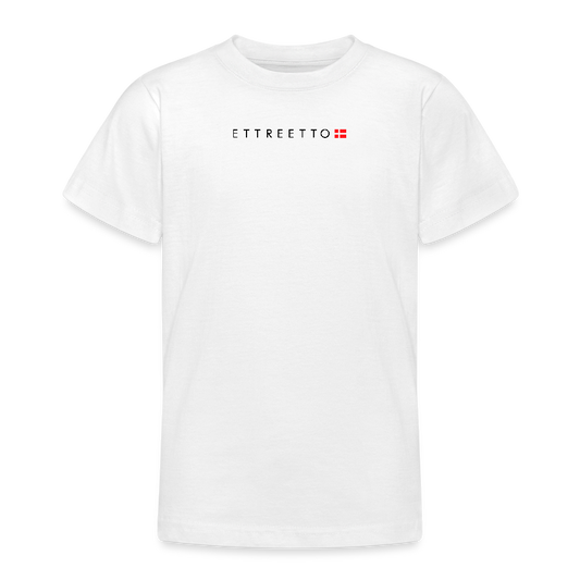 Teenager T-shirt - hvid